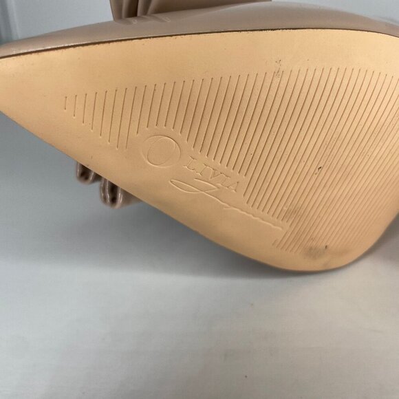 Olivia Ferragamo Womens Bow Closed Pointed Toe Dress Stiletto Heels Shoes Sz 9 - Picture 7 of 12